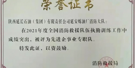 獲國(guó)家消防救援局先進(jìn)稱號(hào)！為他們點(diǎn)贊