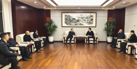 莫勇一行拜會(huì)商洛市政府