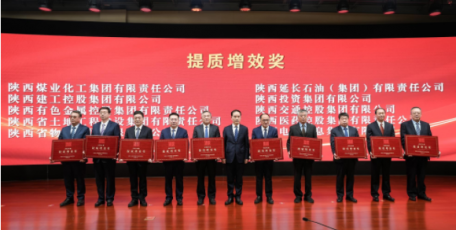 陜西有色金屬集團榮獲省國資委2022年度“提質(zhì)增效獎”和“技術(shù)創(chuàng)新獎”