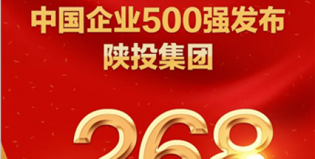 喜報：提升185位！陜投集團位列“2020中國企業(yè)500強”第268位