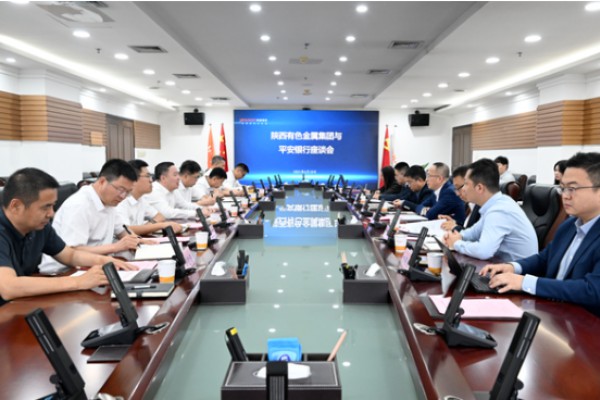 陜西有色金屬集團(tuán)與平安銀行座談...